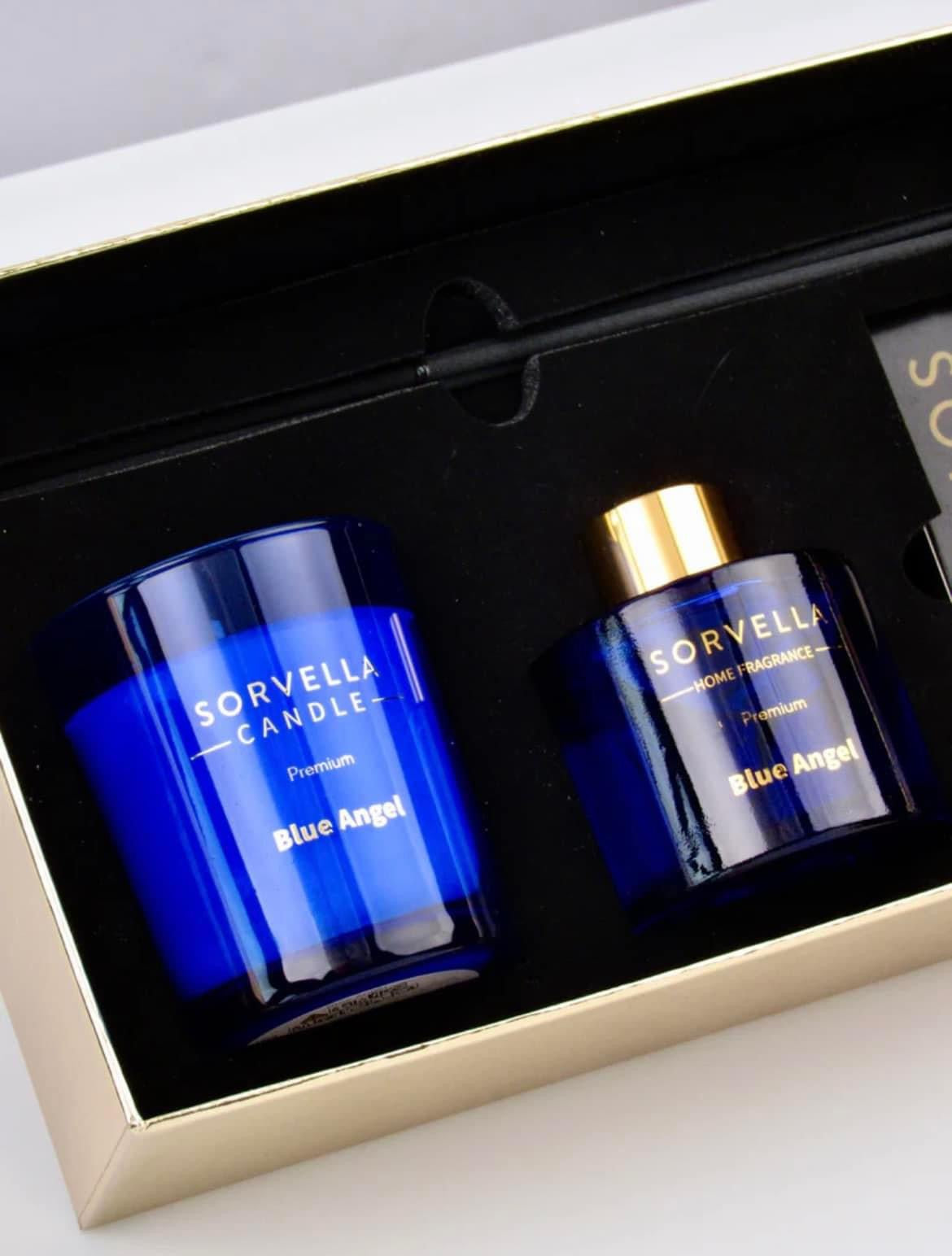 Namų kvapo ir žvakės rinkinys BLUE ANGEL