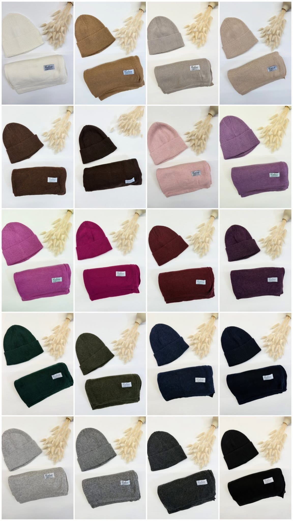 Kepurės ir šaliko komplektas CASHMERE