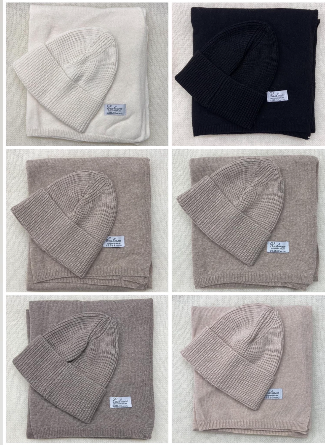 Kepurės ir šaliko komplektas CASHMERE