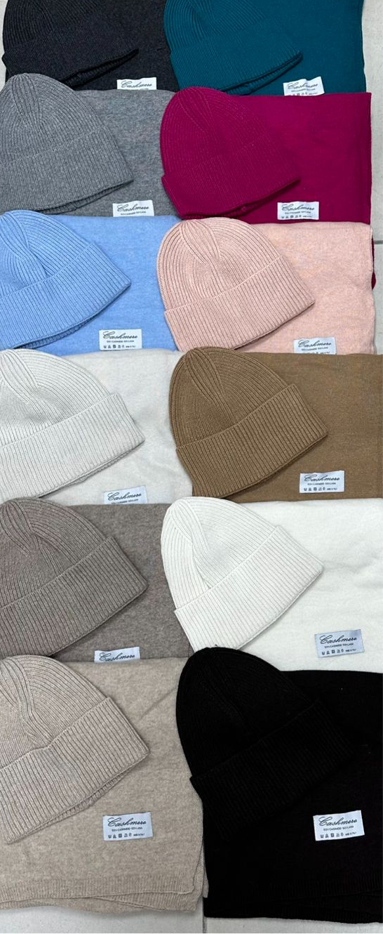 Kepurės ir šaliko komplektas CASHMERE